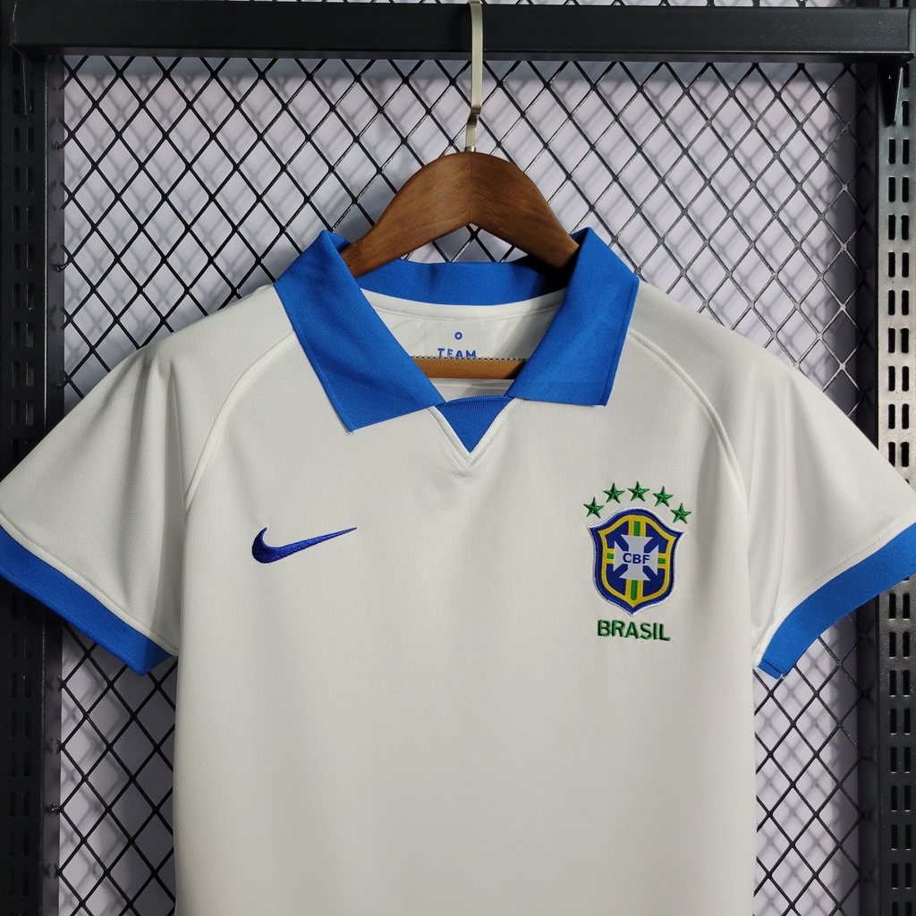 Camisa Brasil Branca - Feminina - 2019/20