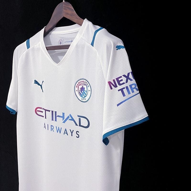 Camisa Manchester City Away I 21/22 Torcedor Puma Masculina - Branca