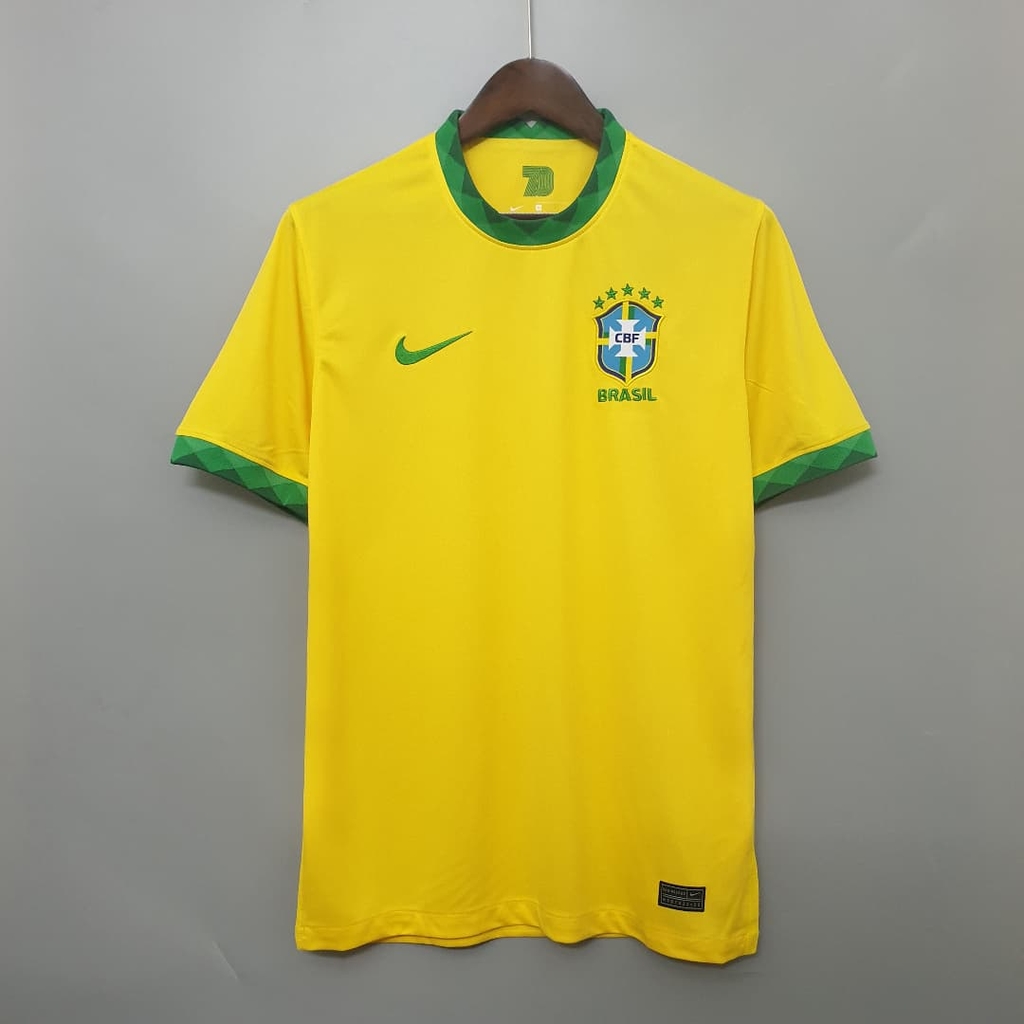 Camisa Nike CBF Brasil - Edição Especial Amarela - TAMANHO M