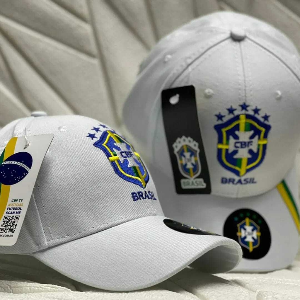 Boné Seleção Brasileira - Branco