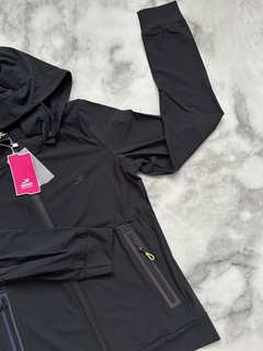 Campera microfibra elastizada i-run mujer