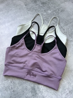 Top deportivo de lycra mujer JN