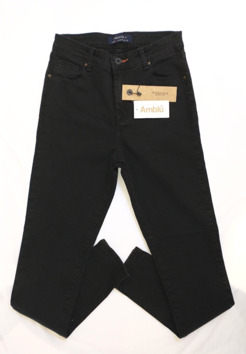 WANAMA BASIC TAYLOR JEANS USED BLUE