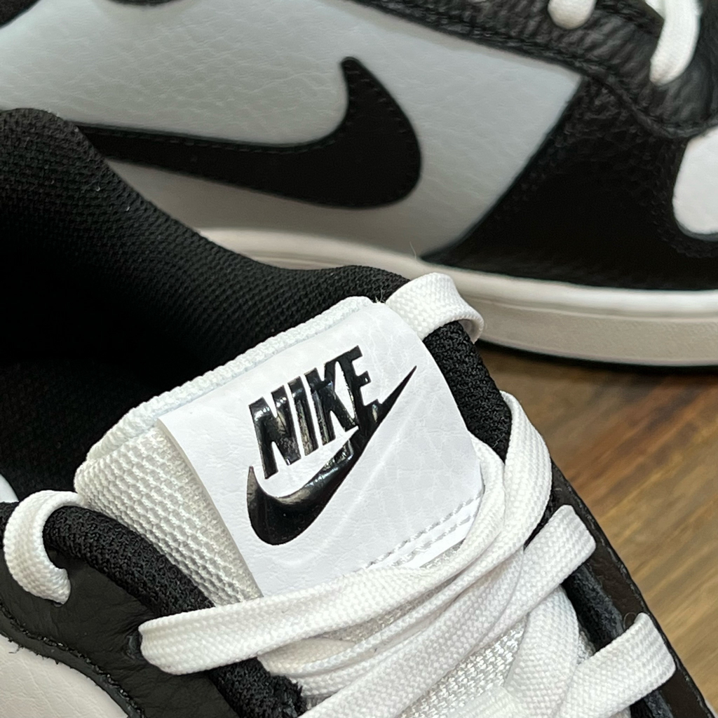Tenis Nike Ebernon Low AQ1774 102 Preto Branco