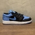 Tênis Nike Air Jordan 1 Low Black University Blue GS 553560