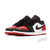 Tênis Nike Air Jordan 1 Low 'Bred Toe 2.0' na internet