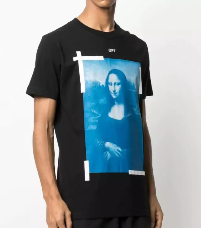 Off white camiseta mona lisa hotsell