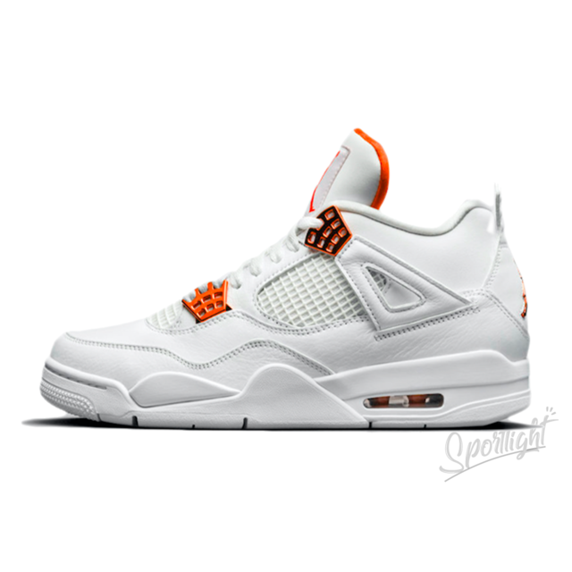Tênis Nike Air Jordan 4 Retro Metallic Orange