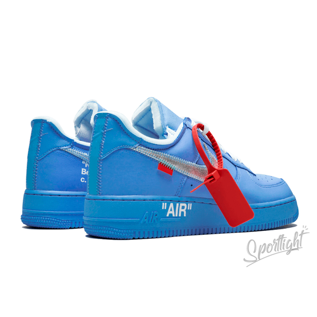 Nike air force 1 off white blue release discount
