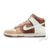 Tênis Nike Dunk High Retro "Light Chocolate"