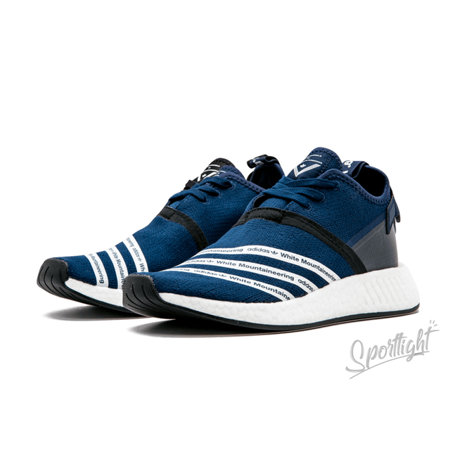 Tênis Adidas White Mountaineering x NMD R2 PK 'Collegiate Navy