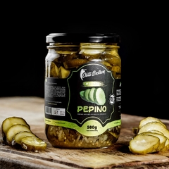 Picles de Pepino Japonês Agridoce 580g Chilli Brothers