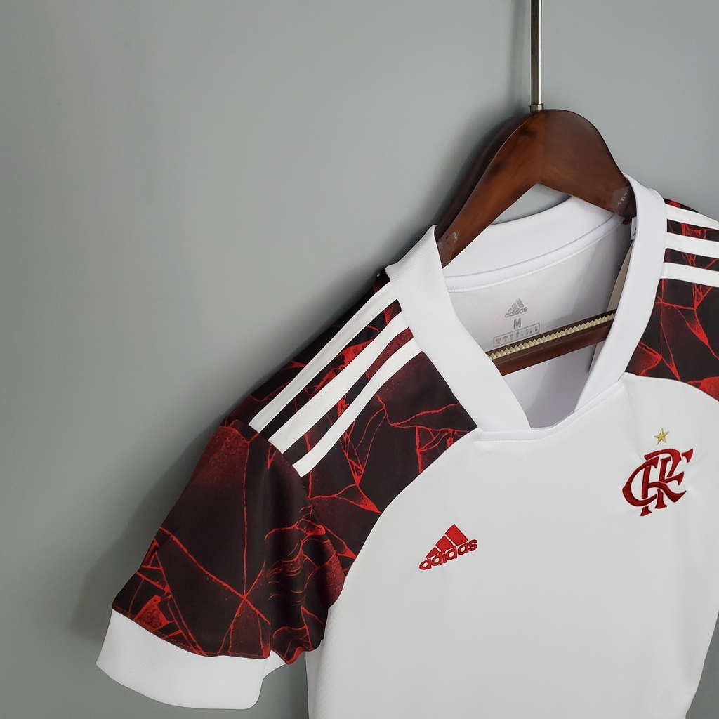 Camisa feminina hotsell do flamengo branca