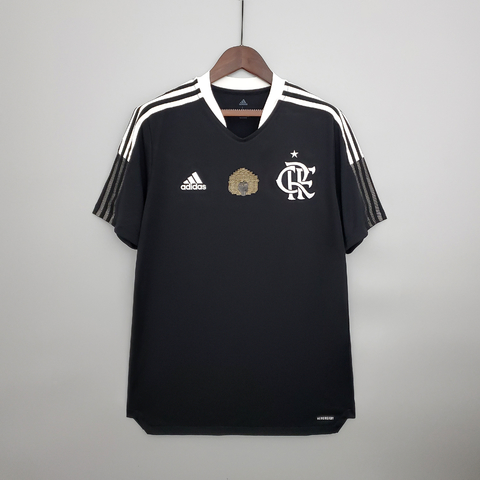 Camisa Flamengo Excelência Negra 21/22-Masculina-modelo Torcedor-Pret