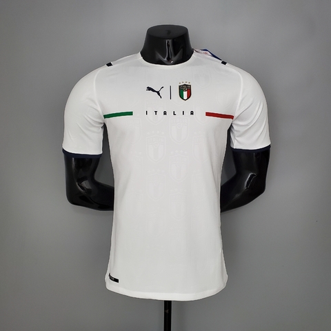 Camisa Seleção da Itália II Away 2023 2024 Fan Branca Marmore