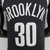 Regata NBA Brooklyn Nets 2022 - Seth Curry nº 30 - 75th Anniversary Icon Edition - Preta - loja online