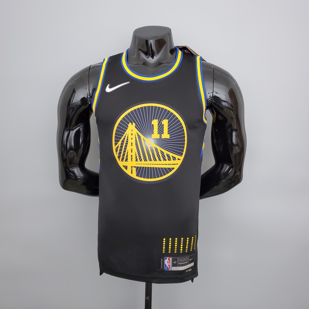 Camiseta NBA Klay Thompson 11 Golden State Warriors 75th