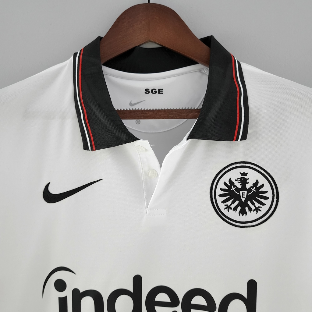 Camisa Eintracht Frankfurt III Third 2021 2022 Torcedor Branca
