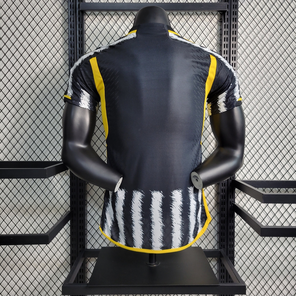 Camisa juventus clearance preta e amarela