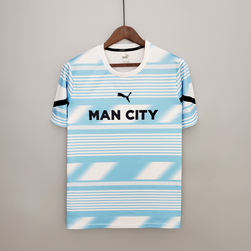 Camisa Manchester City Home 21/22 Jogador Masculina - Frete Grátis