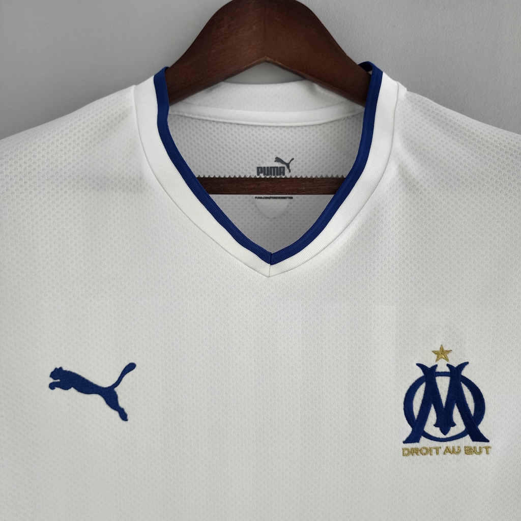 Camisa Olympique de Marseille I 2022/23 Jogador - Branco