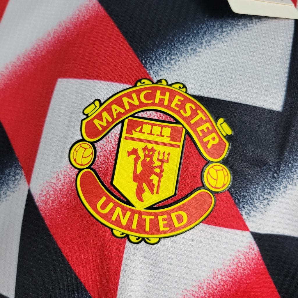 Camisa Pré Jogo do Manchester United 2022/2023 - MG CAMISAS FUTEBOL