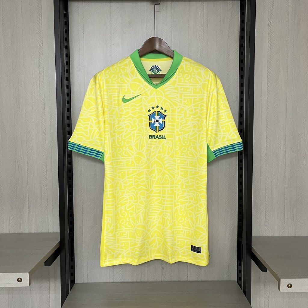 Camisa Brasil Neymar Amarela