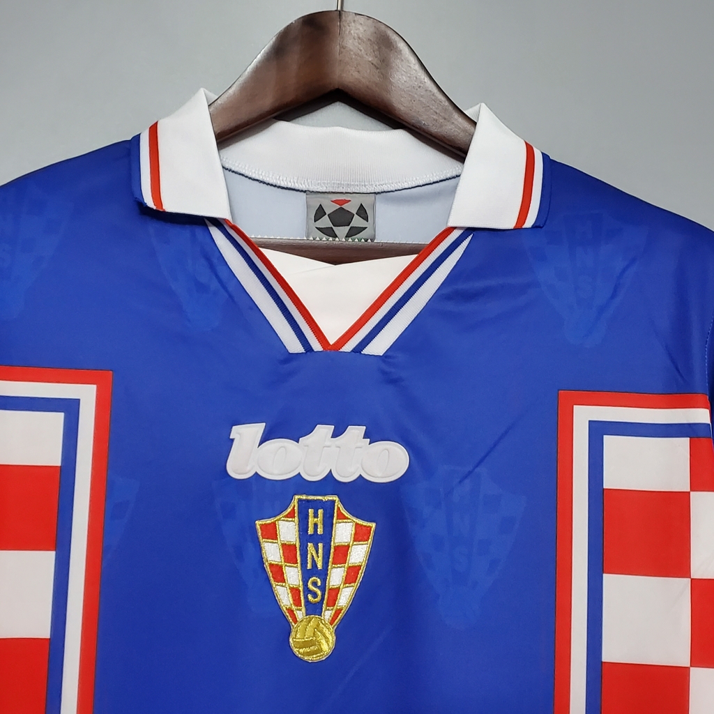 Camisa retrô Hadjuk split branca 1980 - CRO