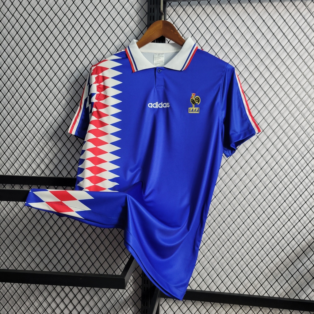 Camisa da Espanha Copa do Mundo 1994 Adidas » Mantos do Futebol