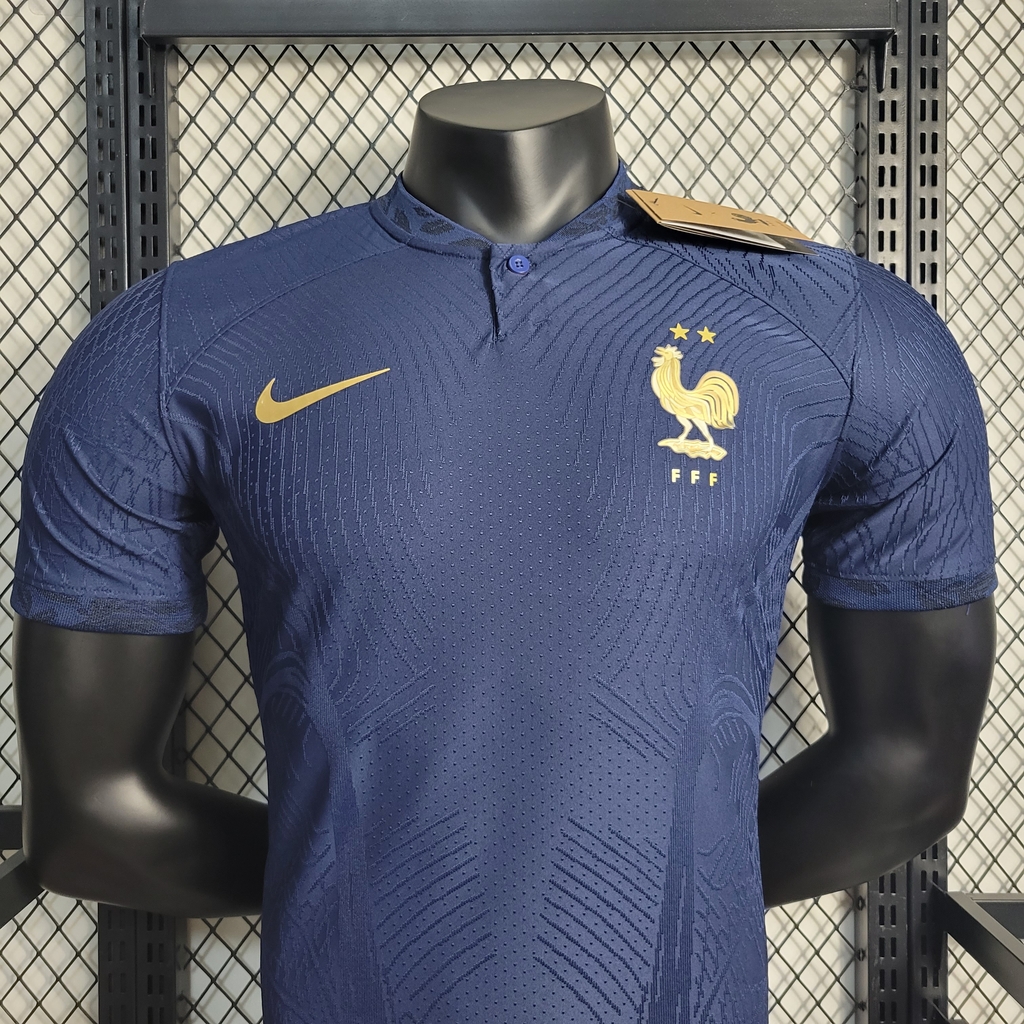 Camisa Seleção da França I Copa do Mundo 2022 - Masculina - Modelo