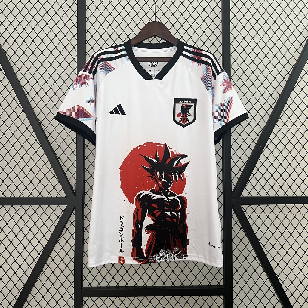 Camisa Selecao Japao Goku Masculina Modelo Torcedor Fan Branca