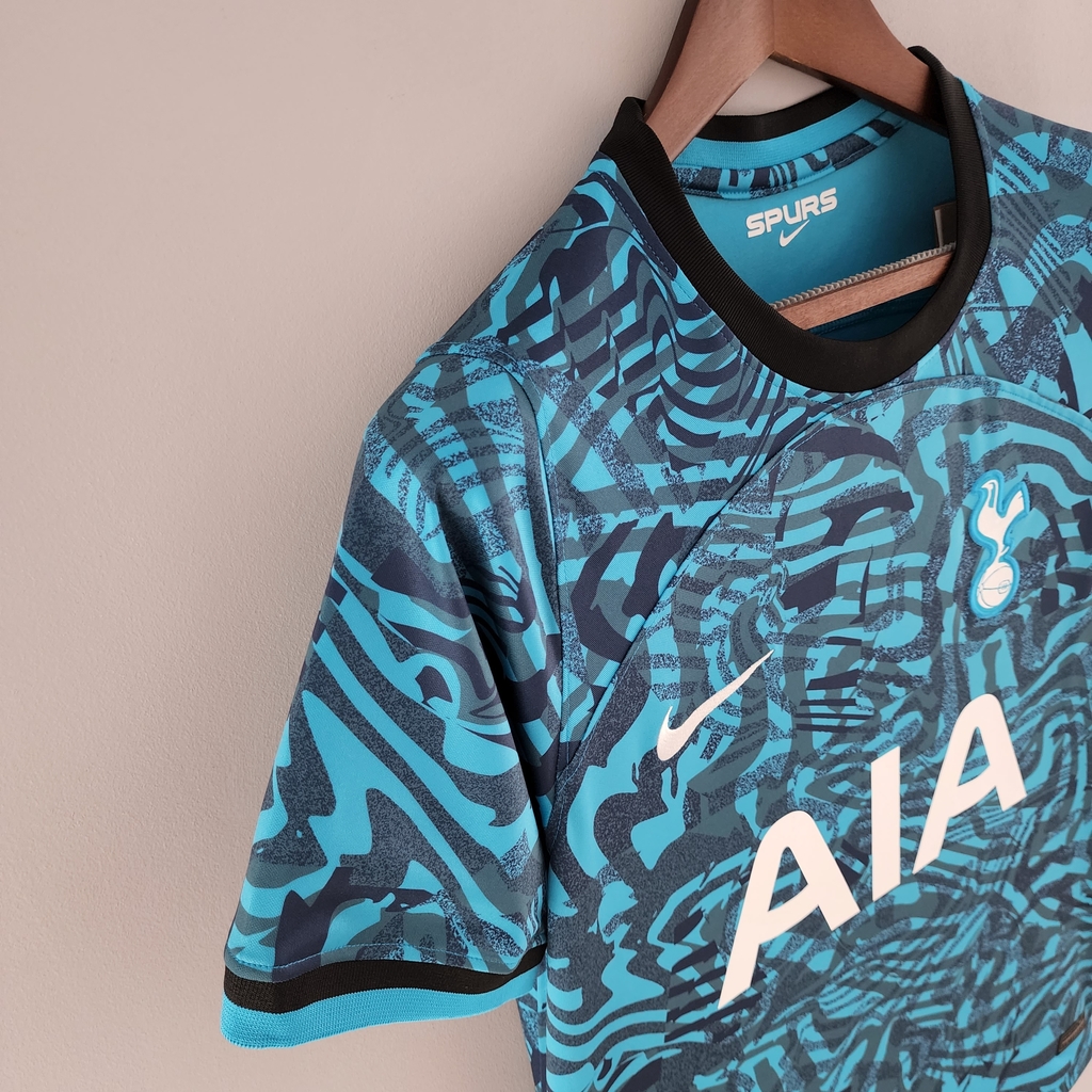 CAMISA TOTTENHAM HOTSPUR 2023, UNIFORME RESERVA JOGADOR