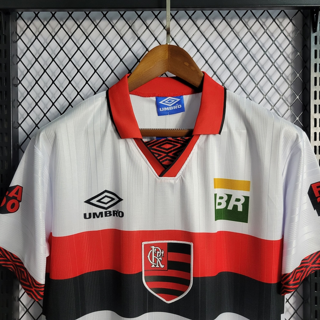 Camisa Retrô Flamengo I 1995 Centenário - Torcedor Masculina - Verme
