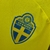 Camisa Seleção da Suécia I 20/21 - Masculina - modelo Torcedor - Amarela - comprar online