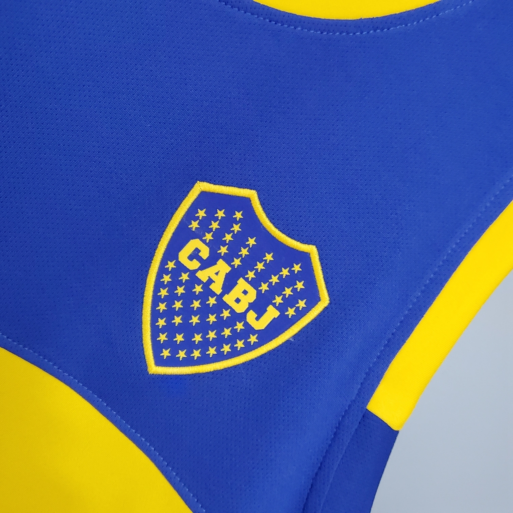 Regata Basquete Boca Juniors 2020 2021 Masculina Modelo Torcedor Azul