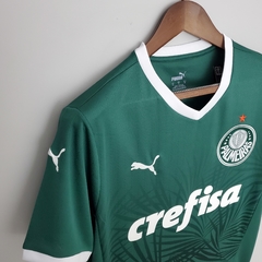 2023 2022 I camisa verde masculina Home Brasileirao scarpa dudu weverton rafael veiga  Palmeiras Puma verdao porco palestra allianz parque crefisa
