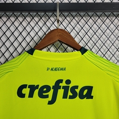 Camisa Palmeiras III 2023/2024 Torcedor Puma Masculina - Verde Fluorescente