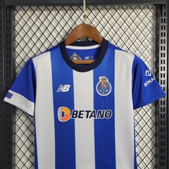 Camisa + Shorts Infantil Unissex Porto Home 2023 New Balance - comprar online