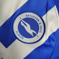 Camisa + Shorts Infantil Unissex Brighton I Home 2023/2024 - Azul e Branco - comprar online