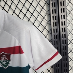 Camisa + Shorts Infantil Fluminense II 2023/2024 Umbro Unissex Torcedor - Branco - comprar online