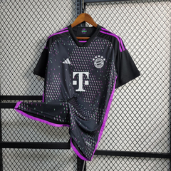 Camisa Bayern de Munique II Away 2023/2024 Torcedor Adidas Masculina - Preta