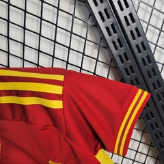 Camisa + Shorts Infantil Unissex Roma I 2023 Adidas - comprar online