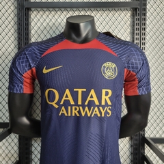 Camisa Paris Saint-Germain Treino 2023/2024 Jogador Jordan Masculina - Azul Grená - comprar online