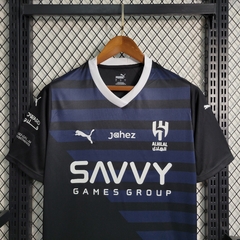 Camisa Al-Hilal Saudi II Away 2023/ 2024 Puma Torcedor Masculina - Azul Escuro - comprar online