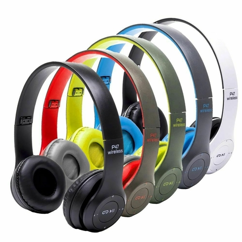 Auriculares Inalambrico Plegables Sd Manos Libres Vincha Bt