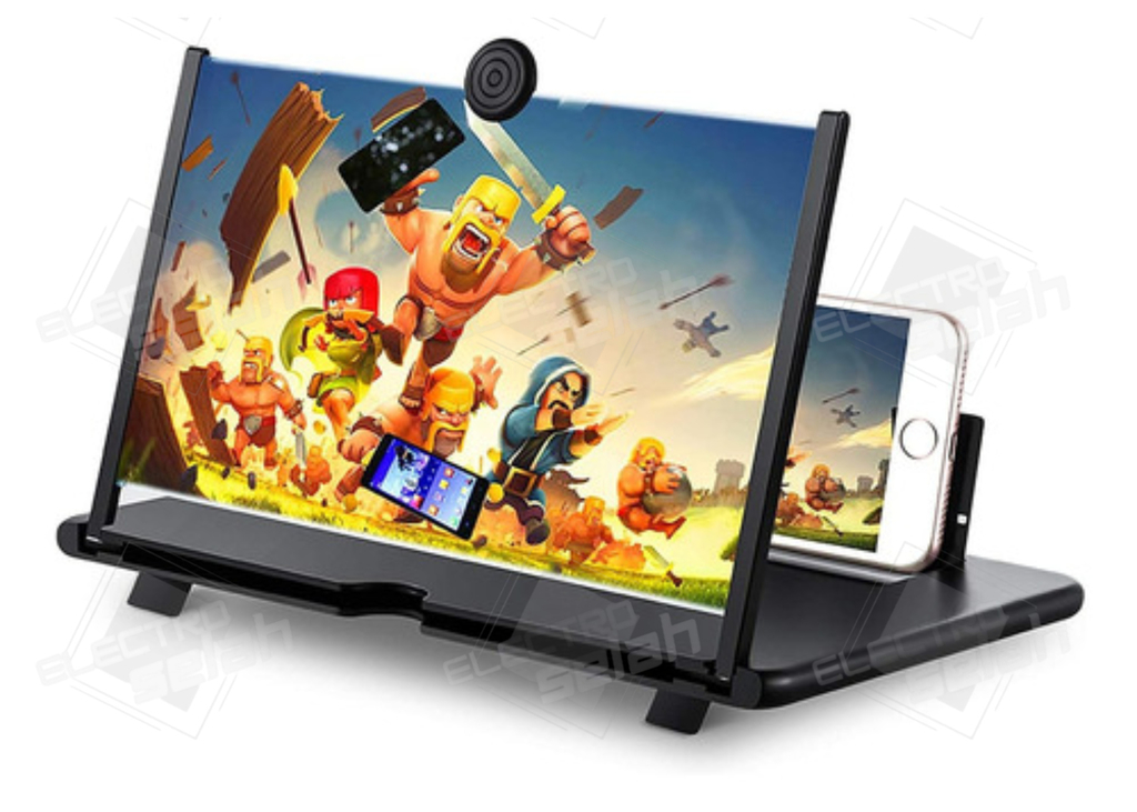 AMPLIFICADOR DE PANTALLA 3D de 12 pulgadas para teléfono móvil, soporte de  amplificador de vídeo HD, 3D ampliador de pantalla, accesorios para  películas y vídeos - AliExpress