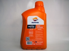 Repsol 4T Moto High Mileage 25w60 Mineral 1L - comprar online