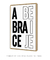 Quadro Decorativo Abrace Beije - comprar online