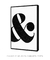 Quadro Decorativo Ampersand na internet