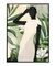 Quadro Decorativo Black Woman Tropical Pose 2